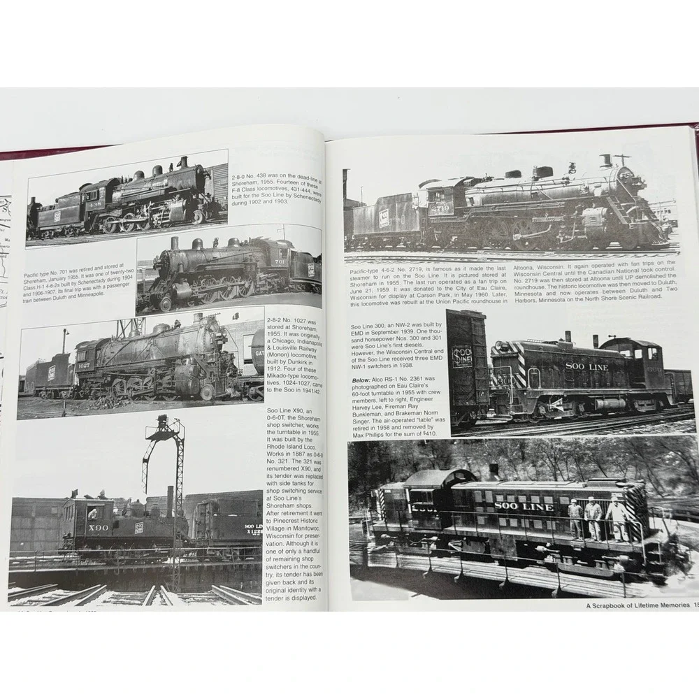 Four Ways West Soo Line Remembered by Robert Larson Hardcover Book 2014